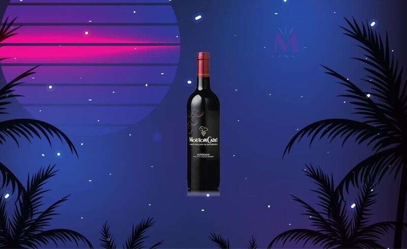 Vin rouge Mouton Cadet 75cl ❤️