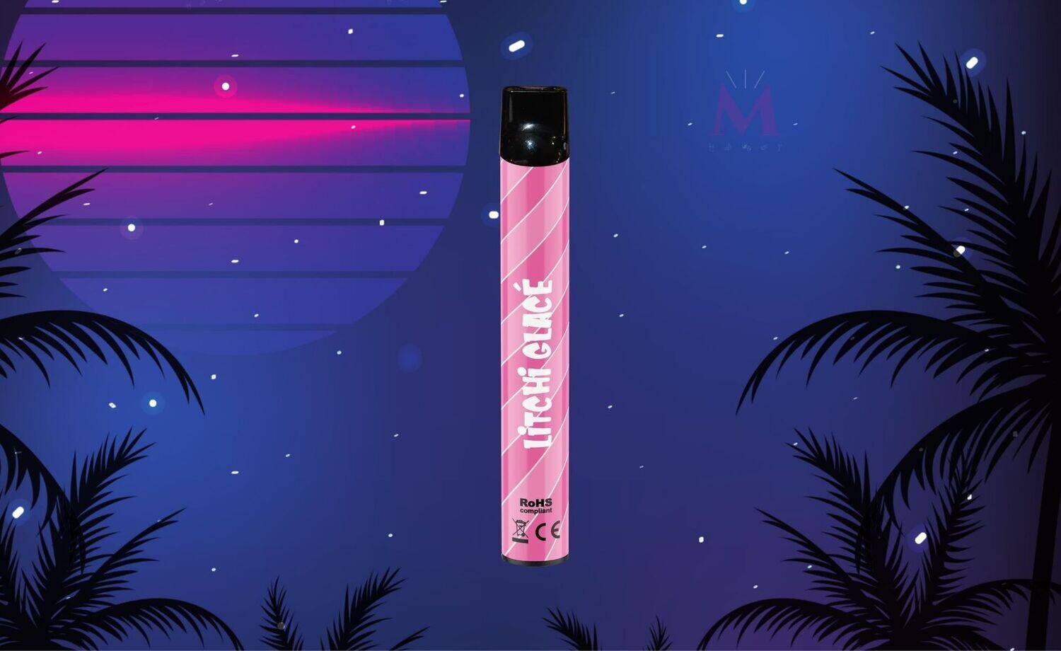 Puff Litchi Glacé 0% ?