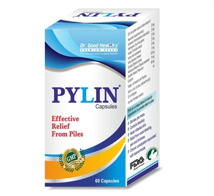 PYLIN Capsules (Effective Relief from Piles) - 60caps
