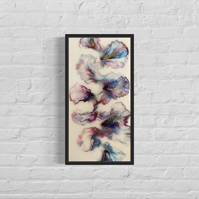 Let the Colors Flow Abstract Painting - Acrylic Dutch Pour