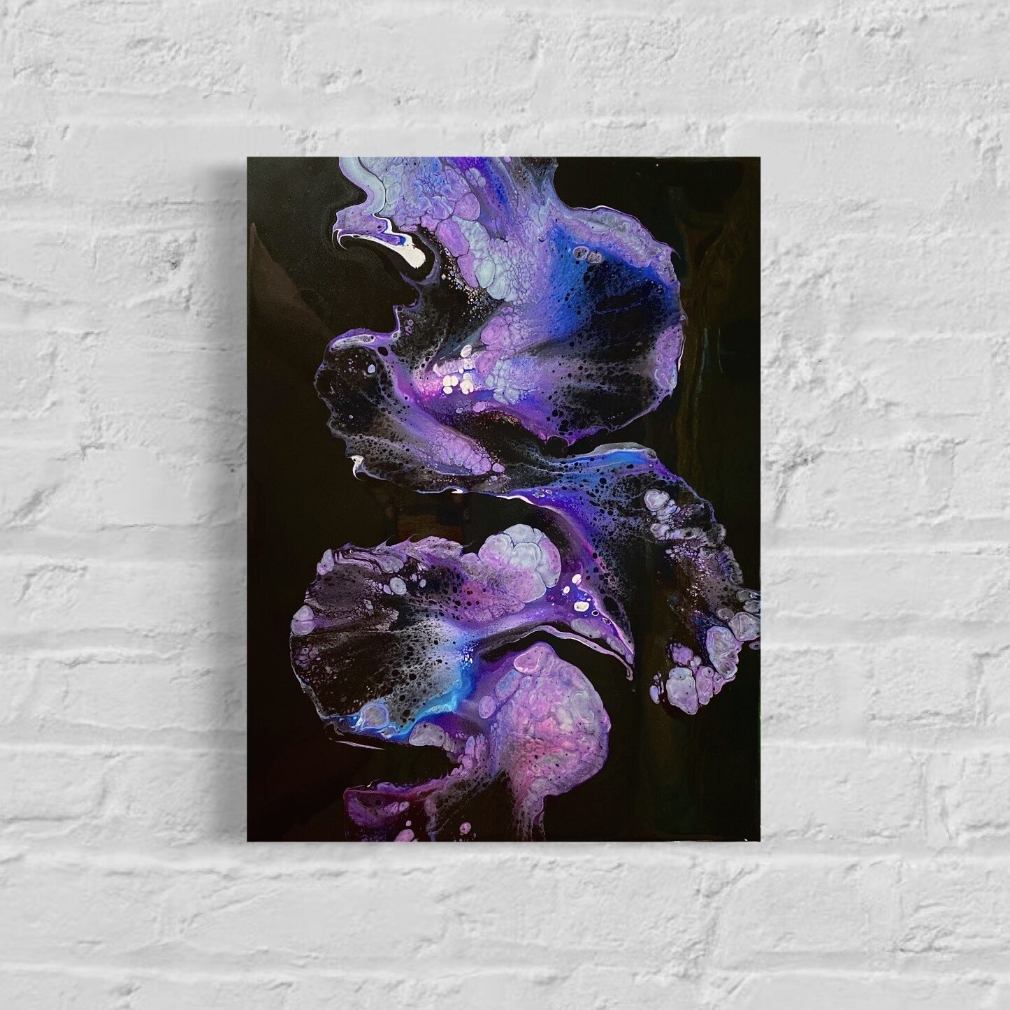 Deep-sea Abstract Painting - Acrylic Dutch Pour