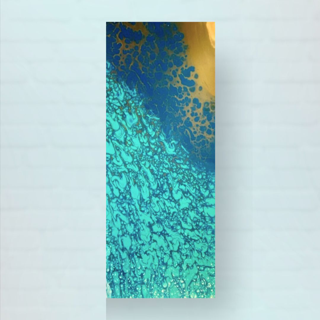 Morning Sunshine - Acrylic Swipe Painting