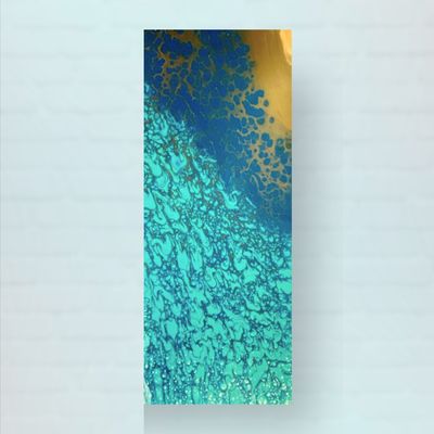 Morning Sunshine - Acrylic Swipe Painting