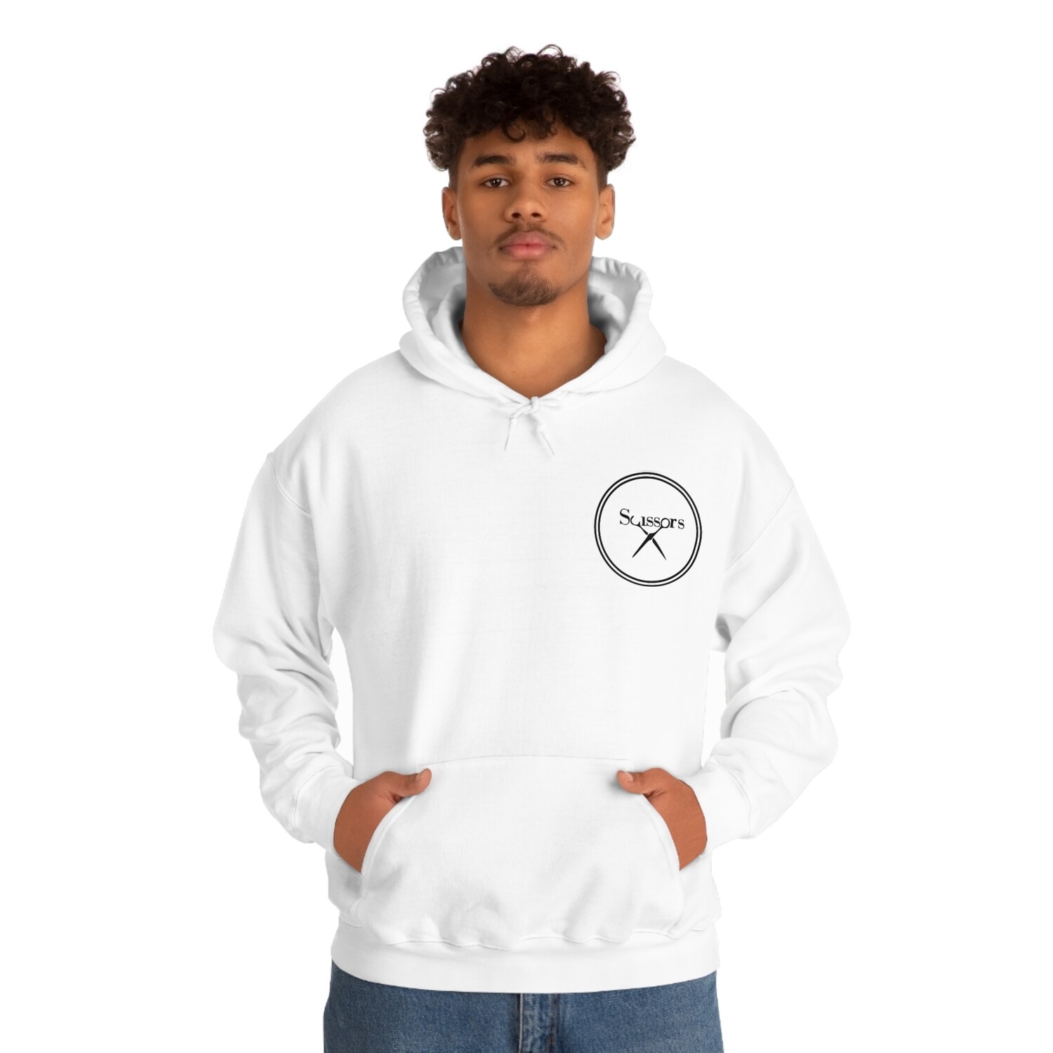 SAMPLE. White Hoodie