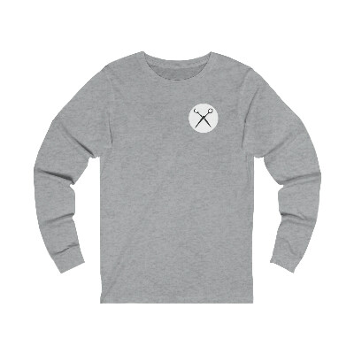 SAMPLE. Grey Long Sleeve T-Shirt