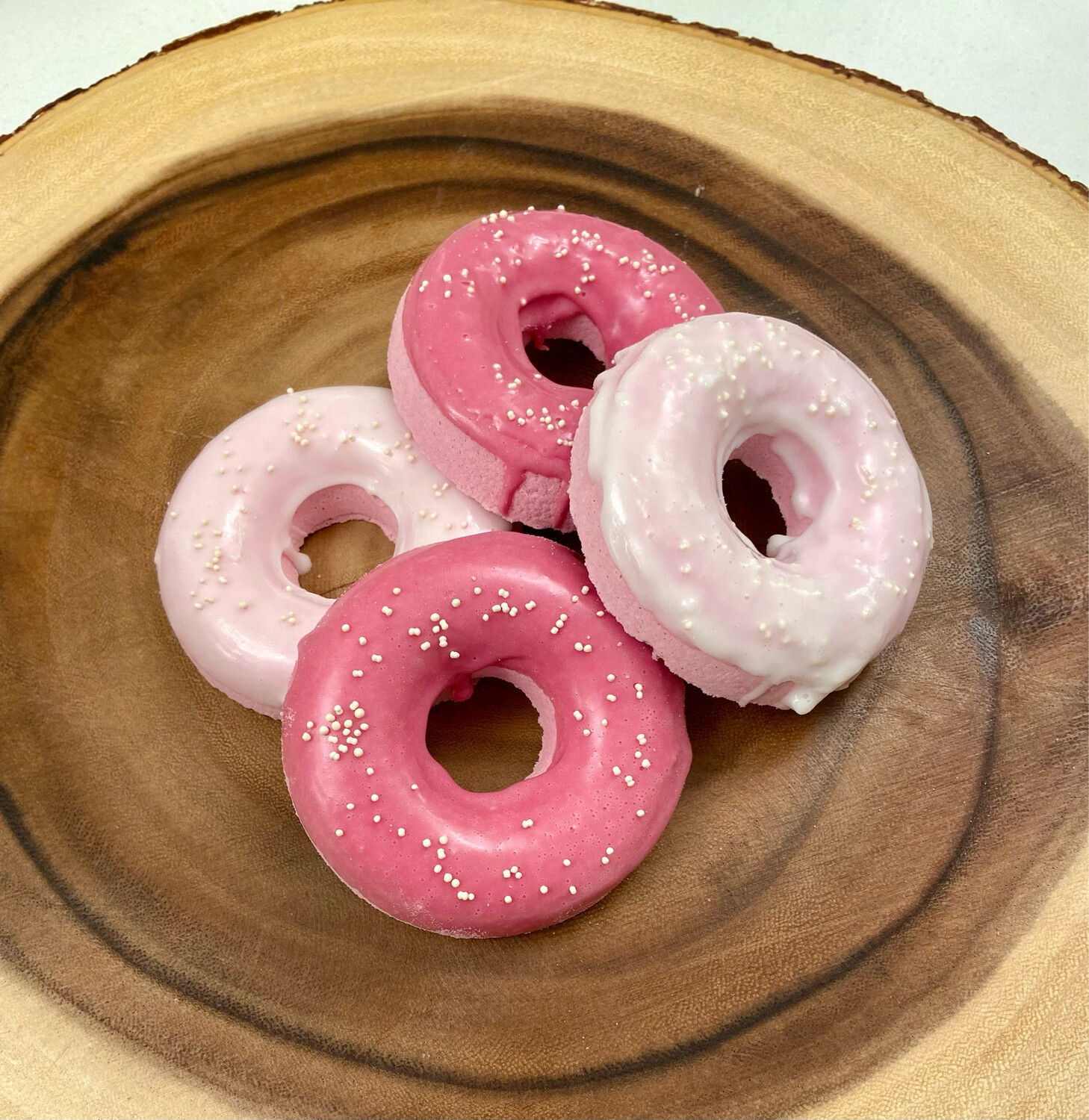 Raspberry Donut - Natural Bath Bomb