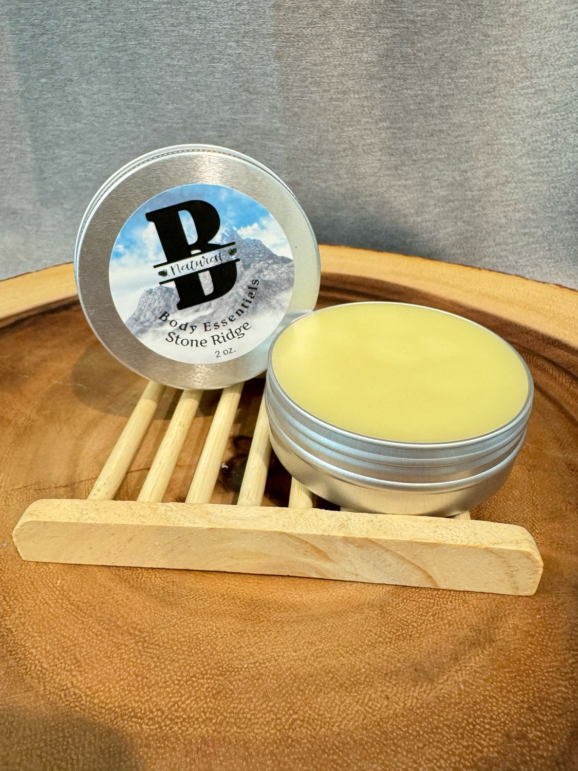 Stone Ridge - Natural Beard &amp; Hair Balm/Salve