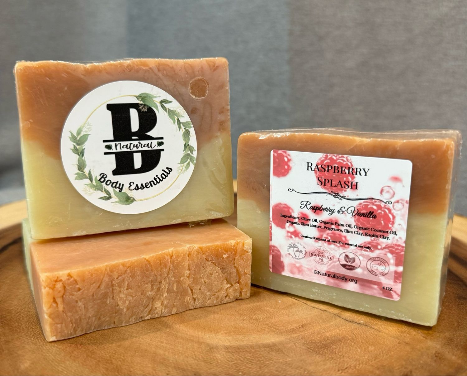 Raspberry Splash - Natural Bar Soap