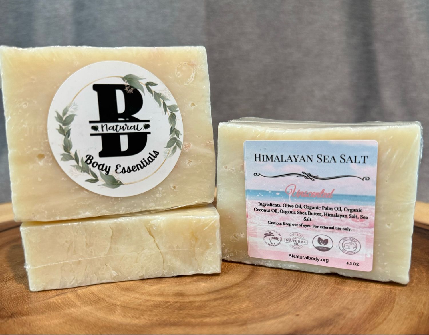 Himilayan Sea Salt Scrub - Natural Bar Soap