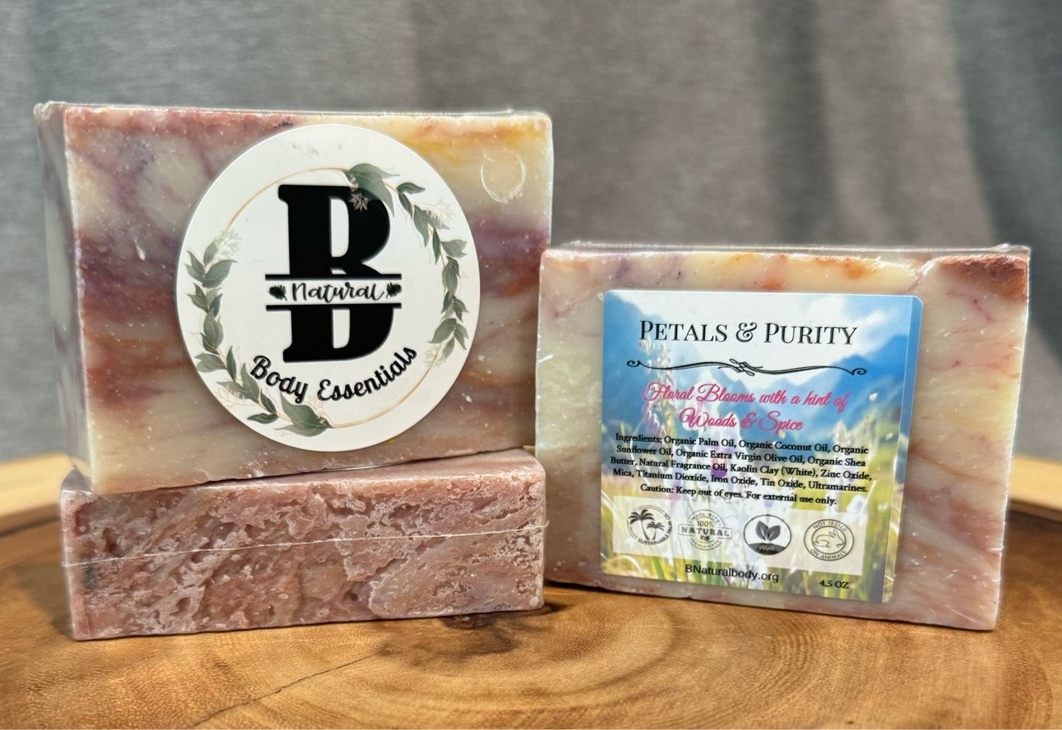 Petals &amp; Purity - Natural Bar Soap