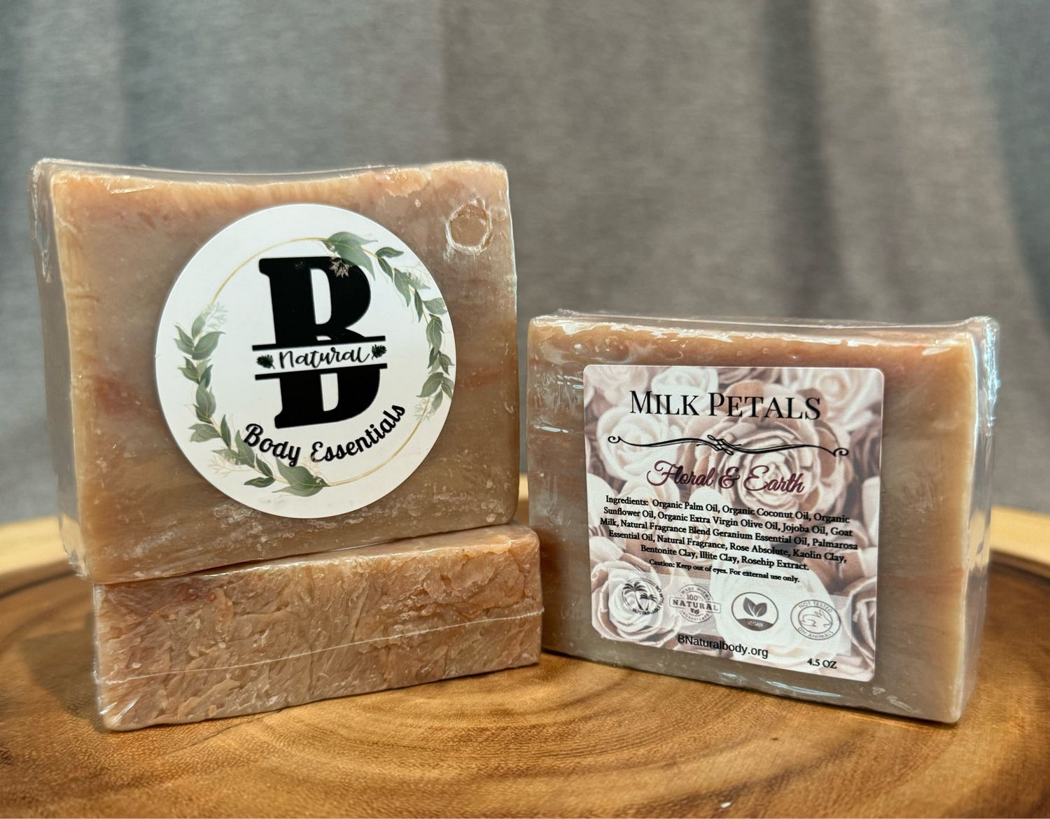 Milk Petals - Natural Bar Soap