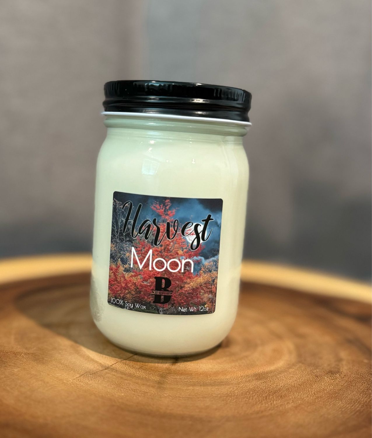 Harvest Moon 12oz - 100% Soy Wax Candle