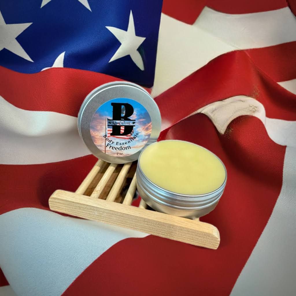 Freedom -Natural Premium Beard &amp; Hair Balm/Salve