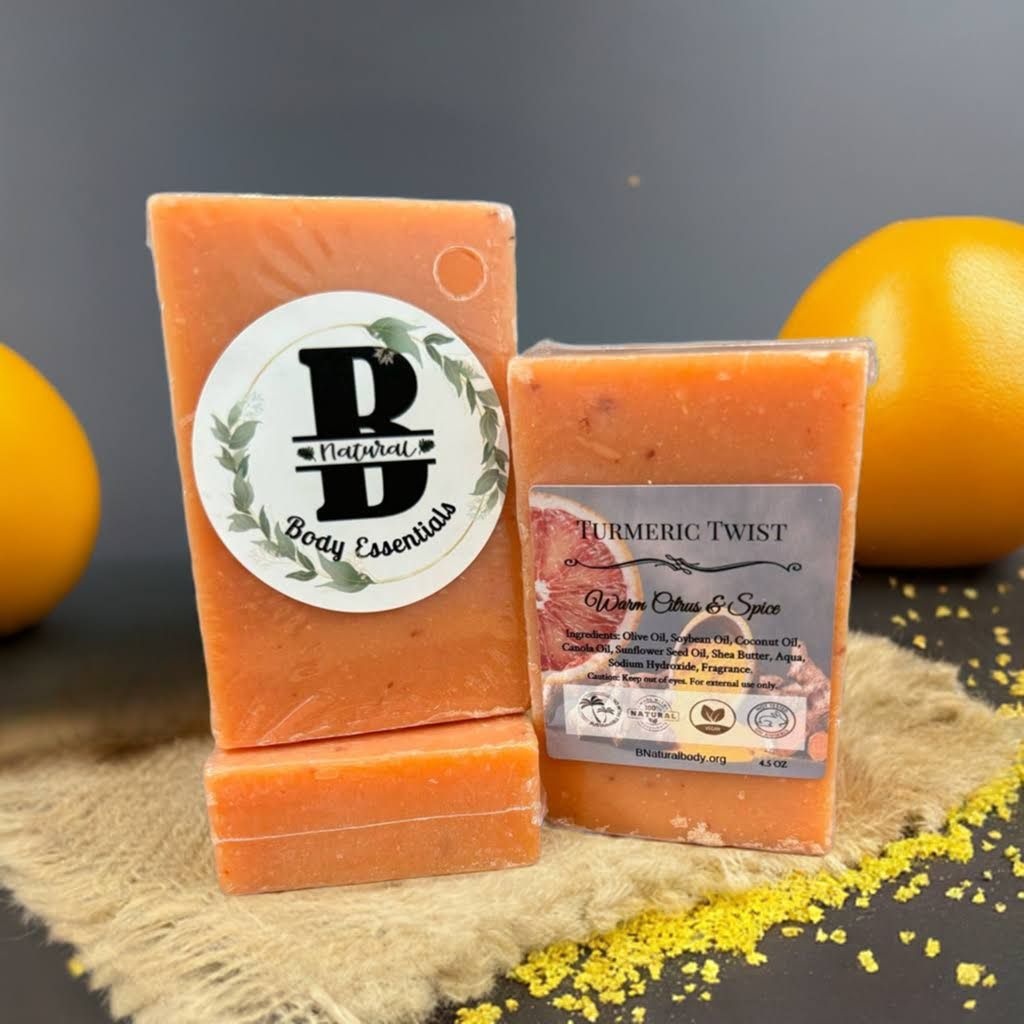 Turmeric Twist - Natural Bar Soap