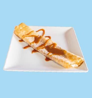 Crepe de dulce de leche
