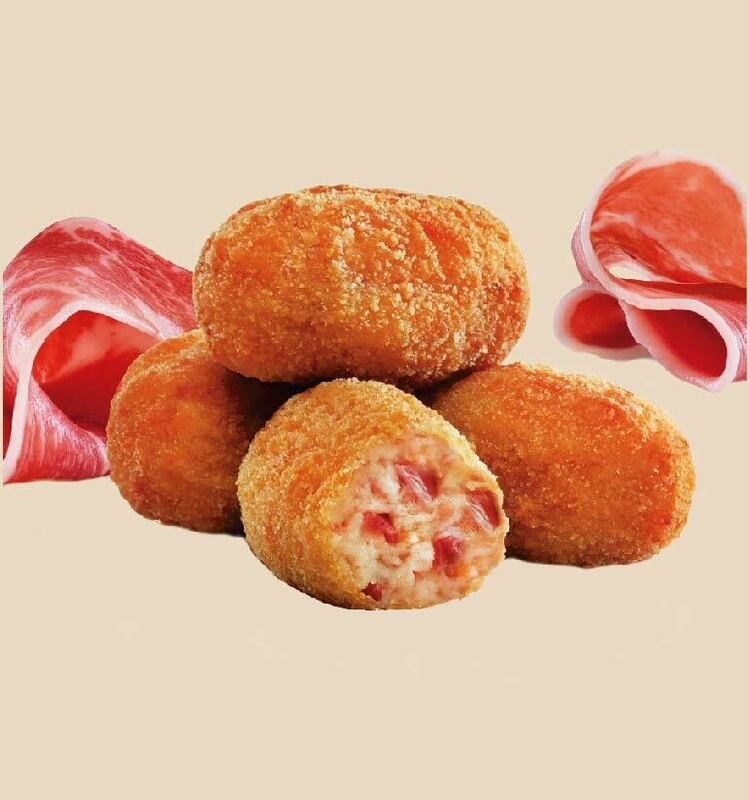 Croquetas Jamón ibérico (12-14u.)