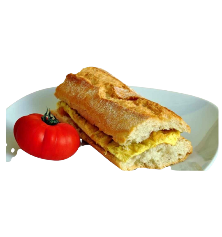 Bocadillo tortilla francesa