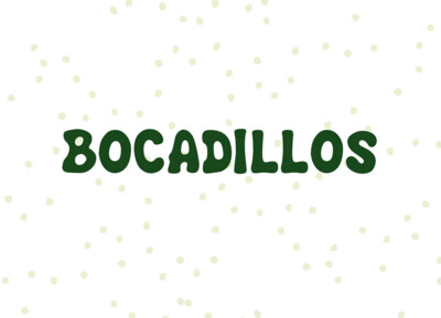 Bocadillos