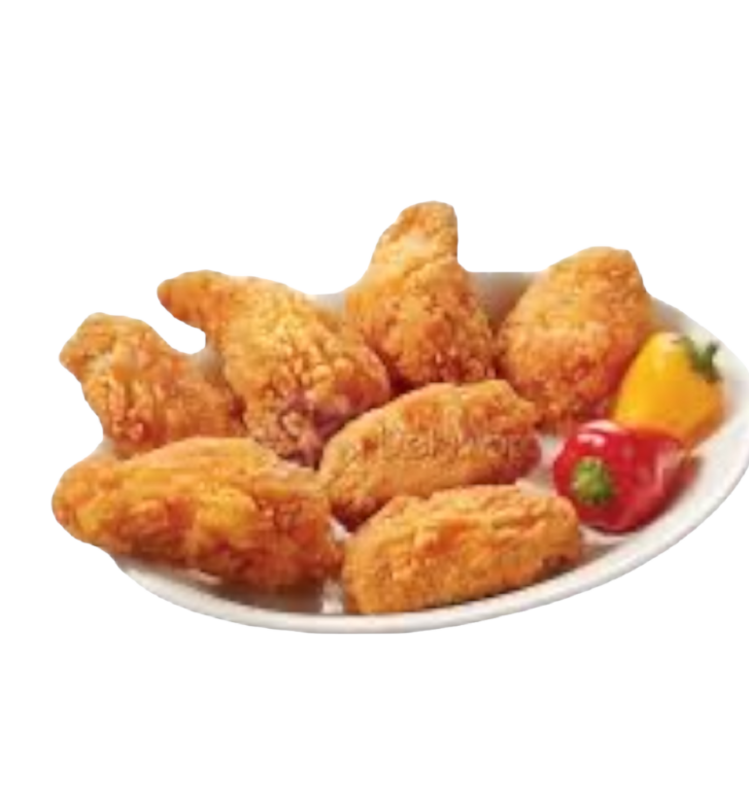 Alitas crujientes picantes