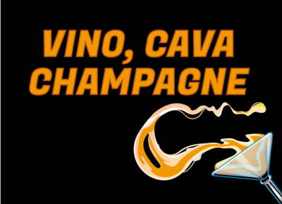 Vino, cava y champagne