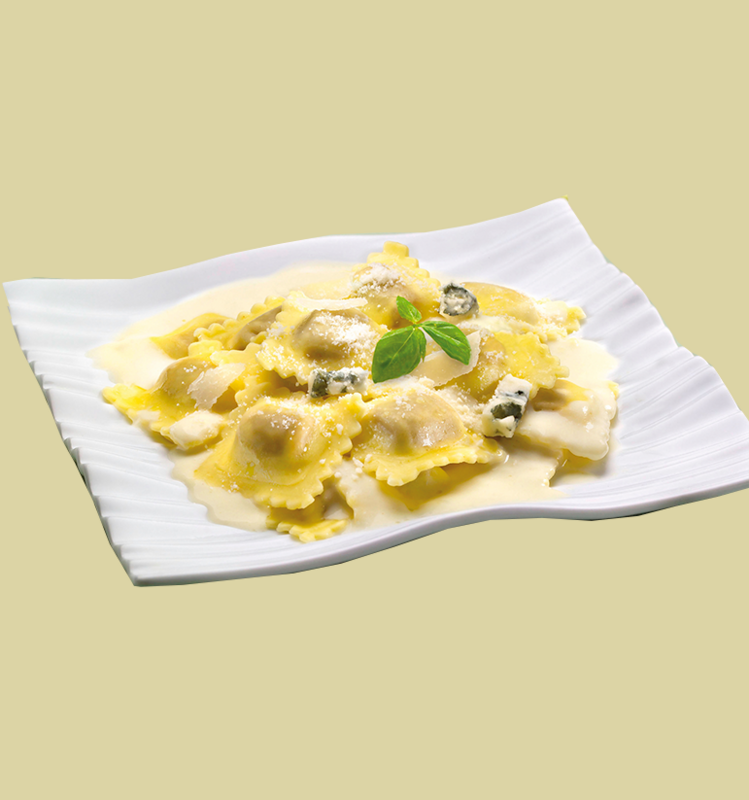 Raviolis de carne 4 formaggi