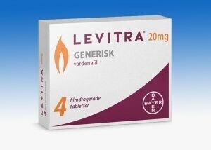 Generisk Levitra 40 mg 20 tabletter