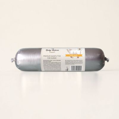Lamm mit Süßkartoffel, Apfel, Kräuter & Distelöl, 800g Lamm mit Süßkartoffel, Apfel, Kräuter & Distelöl, 800g