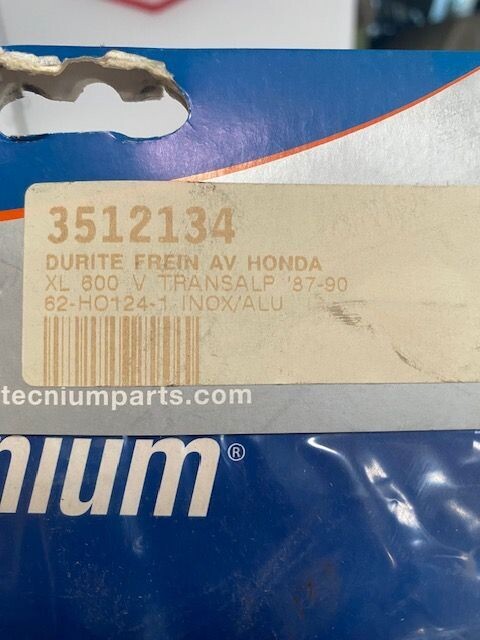 Durit frein AV