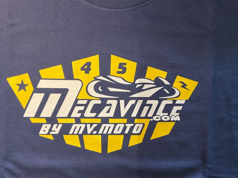 T-Shirt Mécavince L marine