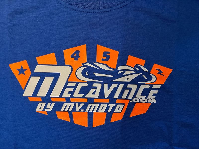 T-Shirt Mécavince L orange