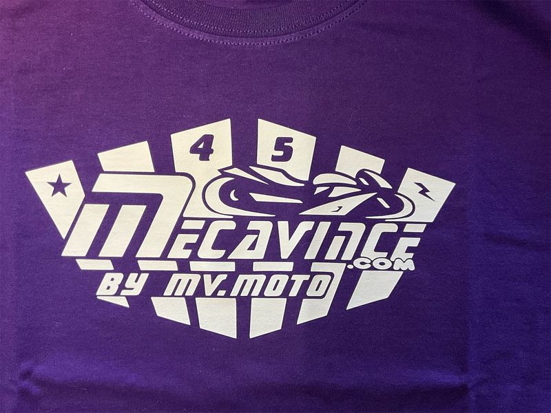T-Shirt Mécavince L violet