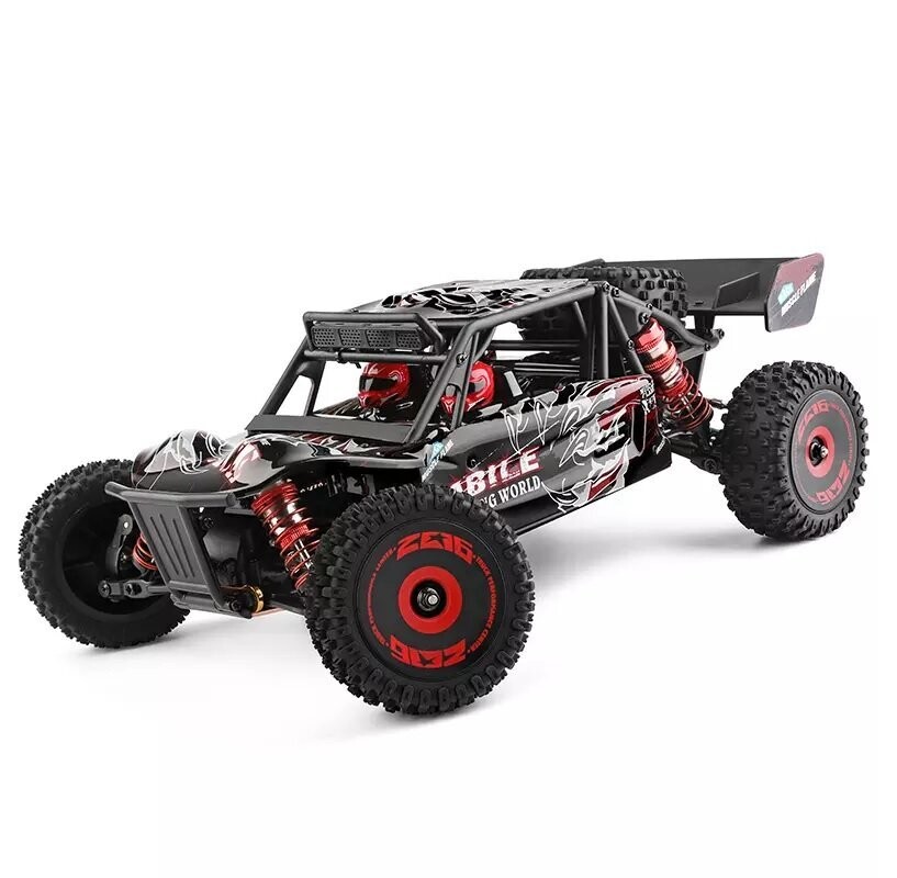 RC-Cars WLtoys 124016 - Brushless - Version 2 - 75 km/h - ferngesteuertes Auto