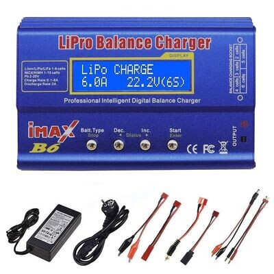 LIPO Ladegerät Imax B6 - Ladegerät passend ab S3 - S6 Lipos