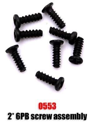 WLtoys 0553 - Schraubensatz 2 x 6 mm