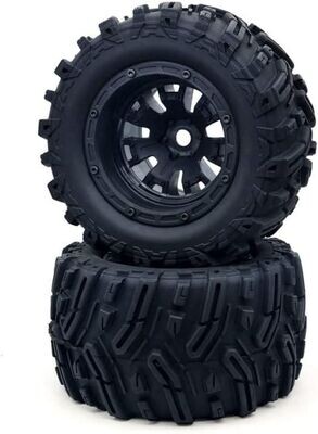 ZD Racing 8752 - Ersatzteil MX-07 Reifen Black - 2Set