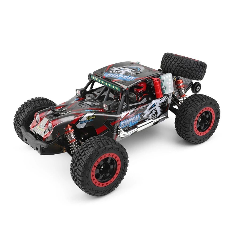 RC-Cars WLtoys 124028 - Brushless -60 km/h - ferngesteuertes Auto Drift Monster