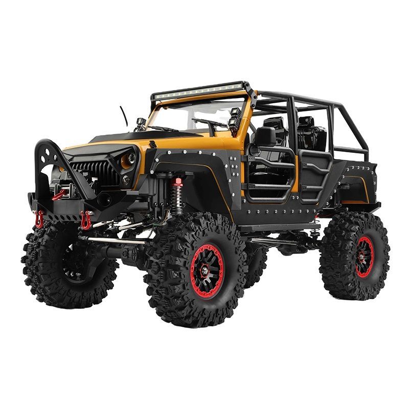 RC-Cars WLtoys 104026 - Crawler 11 km/h - ferngesteuertes Auto Bergsteiger mit Seilwinde