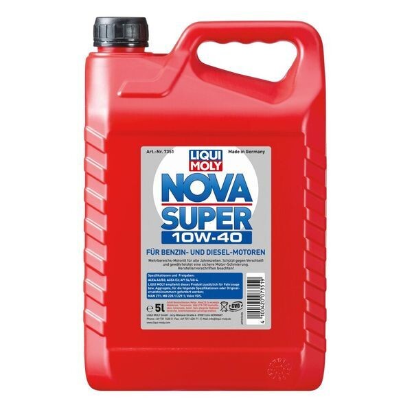 Liqui Moly Nova Super 10W-40, 5 Liter