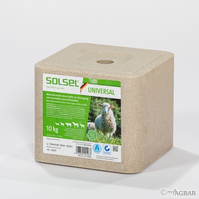 Mineral Leckstein Universal 960kg = 96Stück