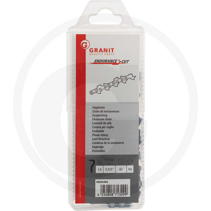 GRANIT Endurance Cut Sägekette Halbmeißel