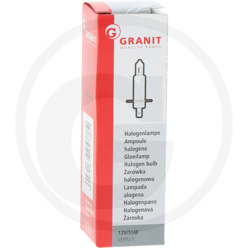 GRANIT Halogenlampe H1 12V / 55W
