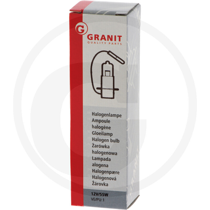 GRANIT Halogenlampe H3 12V / 55W