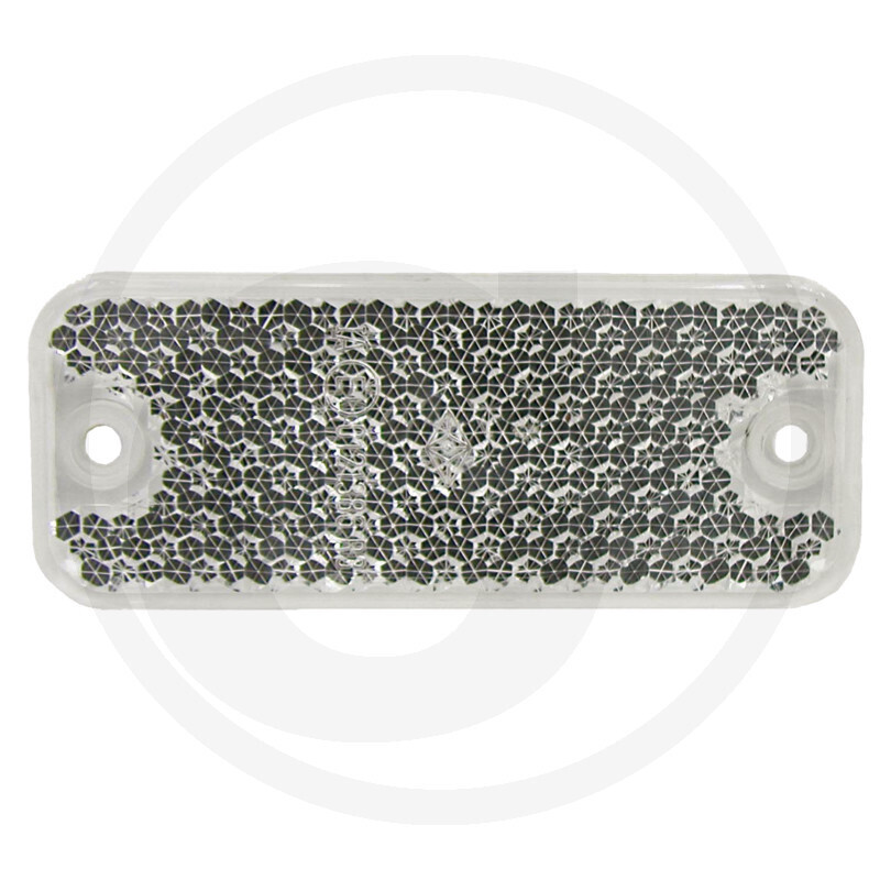Blister Rückstrahler, weiß, 4 er Packung