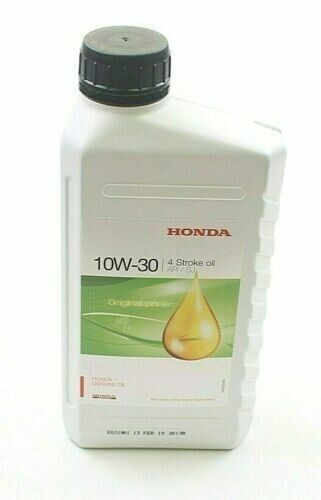 Honda 4 Takt Motoröl 10W30 1L Liter Flasche (08221-888-101HE) Rasen Rasenmäher