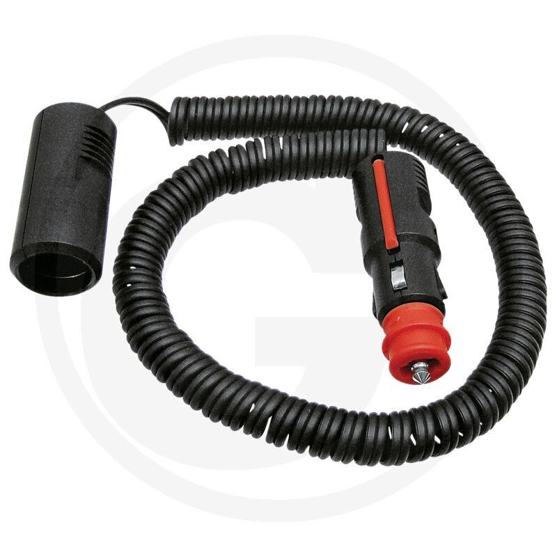 Blister 12V Verlängerung Spiralkabel