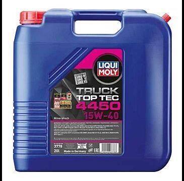 LIQUI MOLY Top Tec Truck 4450 15W-40 Hochleistungsschmierstoff