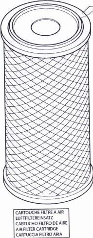 Luftfiltereinsatz für Manitou MLT 741 -120 LSU H