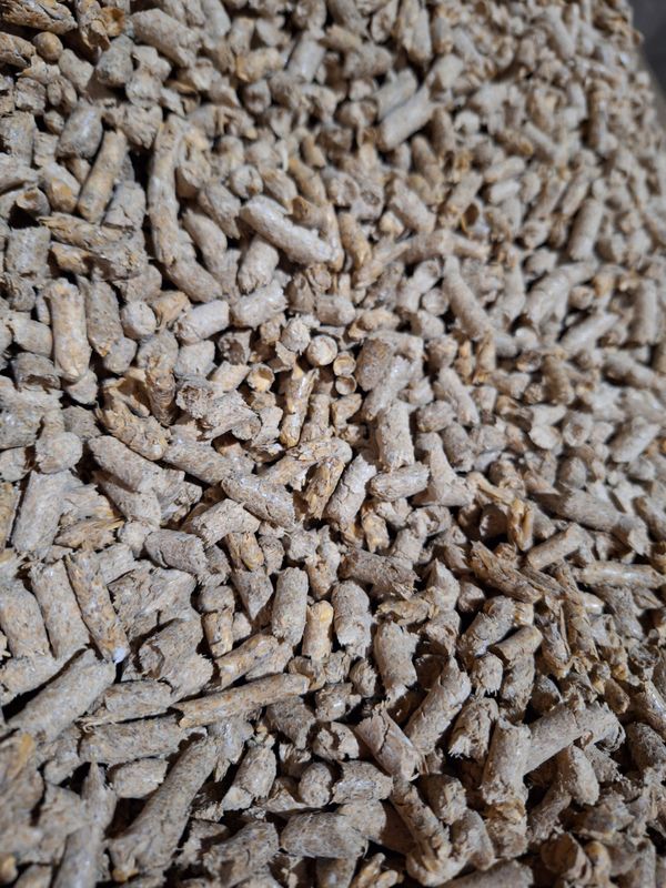 Haferschälkleie (Pellets) im ca 2,5 kg Eimer Haferschälkleie (Pellets) im ca 2,5 kg Eimer