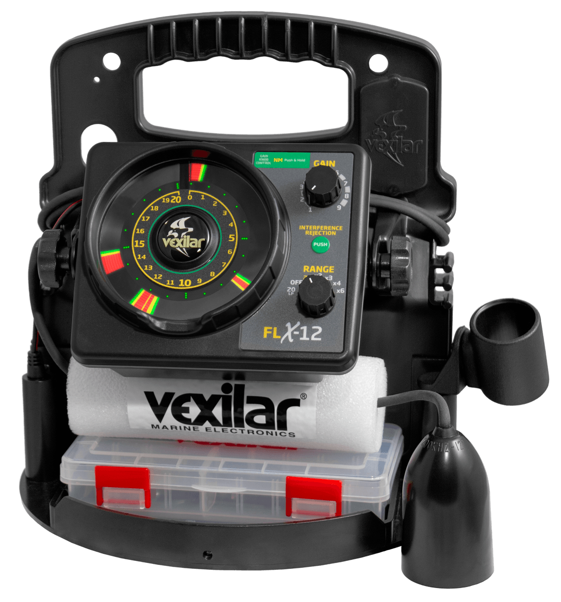 VEXILAR ICE PRO FLX12 WITH 12 DEG ICE DUCER