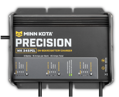 Minn Kota 1833452 MK-345PCL Precision PCL (3 Bank X 15 Amps) On